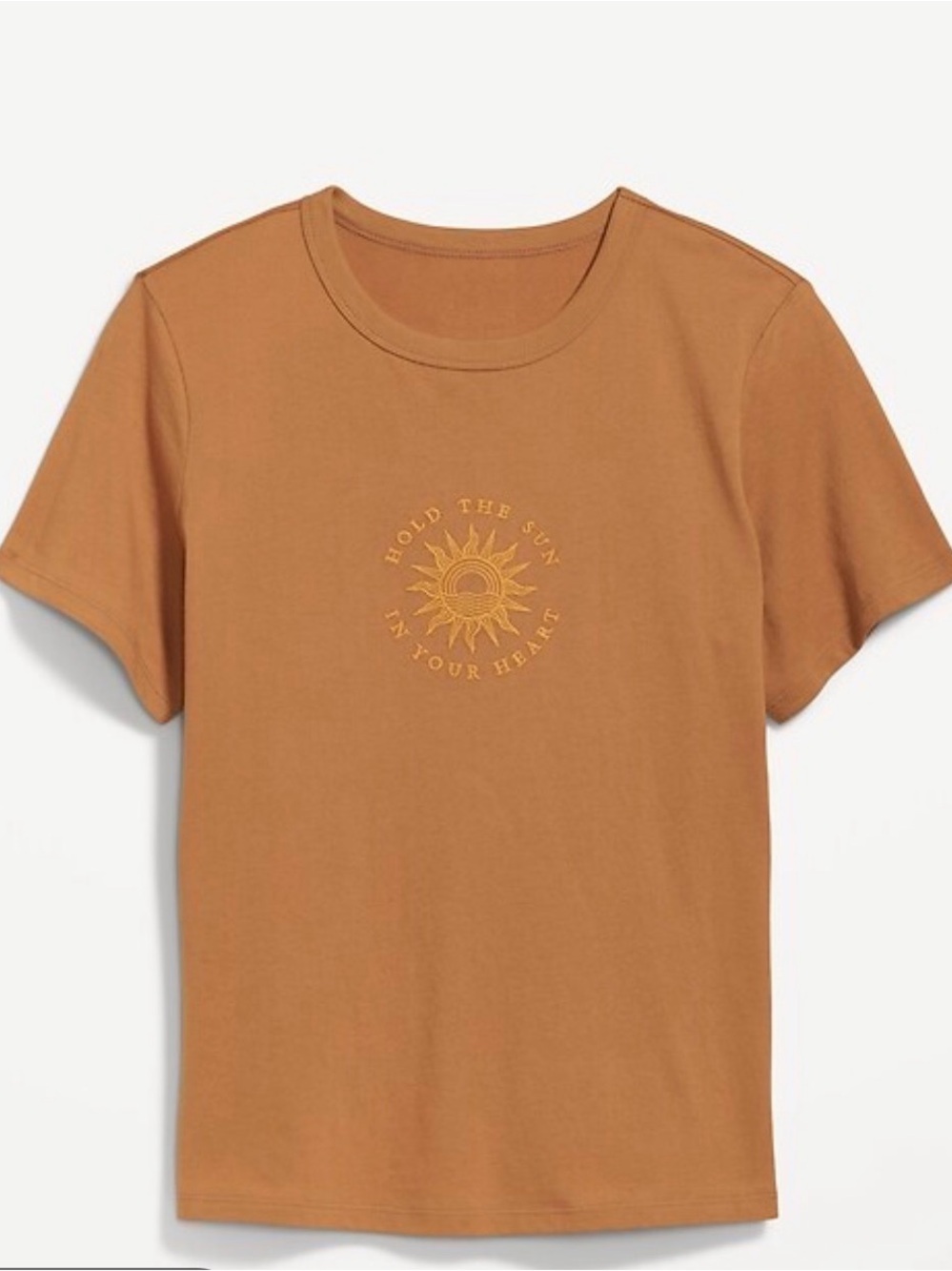 Rust Sun Graphic women’s T‑Shirt